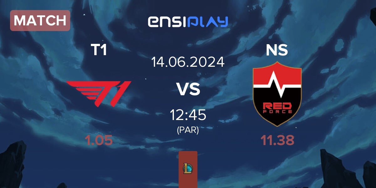 Match T1 vs Nongshim RedForce NS | 14.06