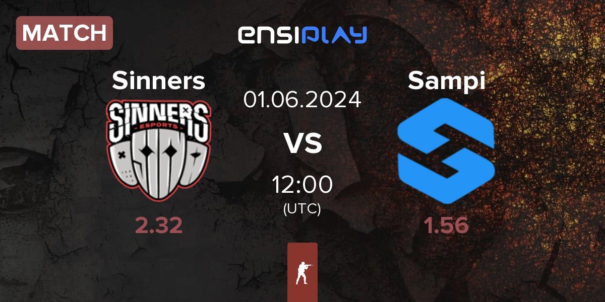 Match Sinners Esports Sinners vs Team Sampi Sampi | 01.06