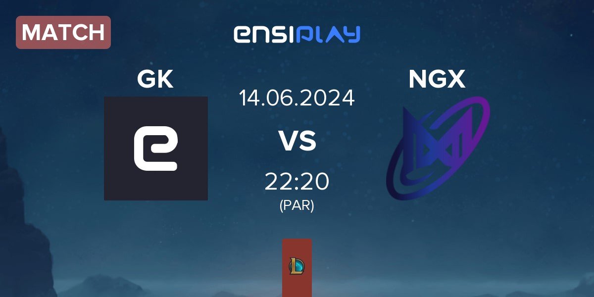 Match Geekay Esports GK vs Nigma Galaxy NGX | 14.06