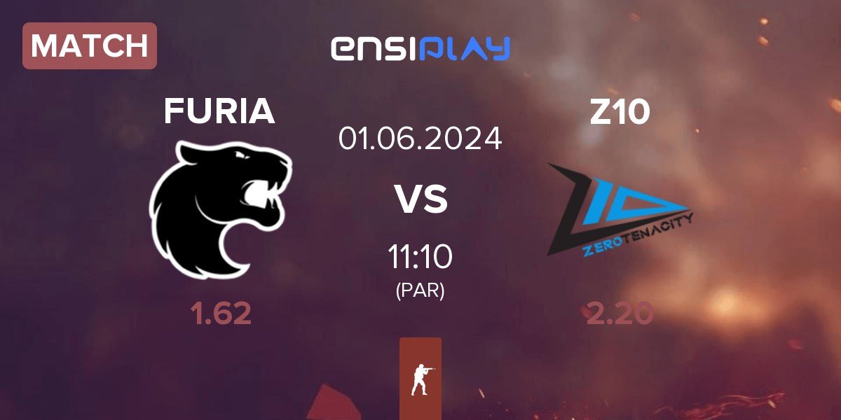 Match FURIA Esports FURIA vs Zero Tenacity Z10 | 01.06