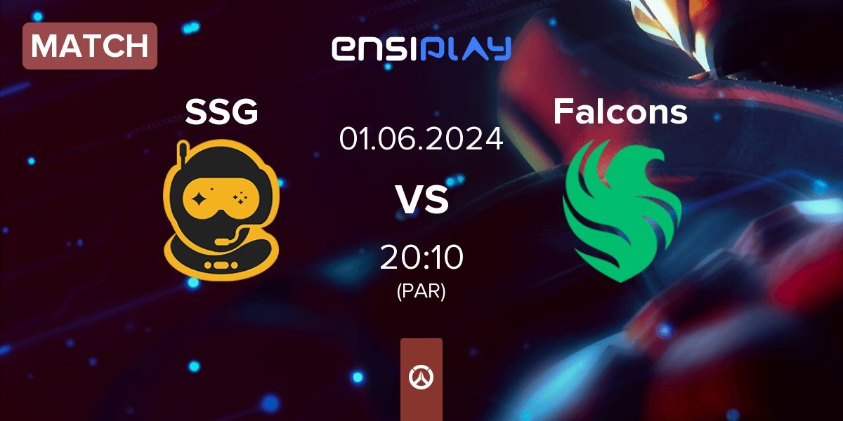 Match Spacestation Gaming SSG vs Team Falcons Falcons | 01.06