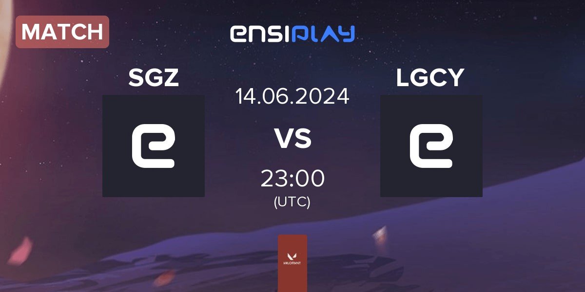 Match SAGAZ SGZ vs Legacy LGCY | 14.06
