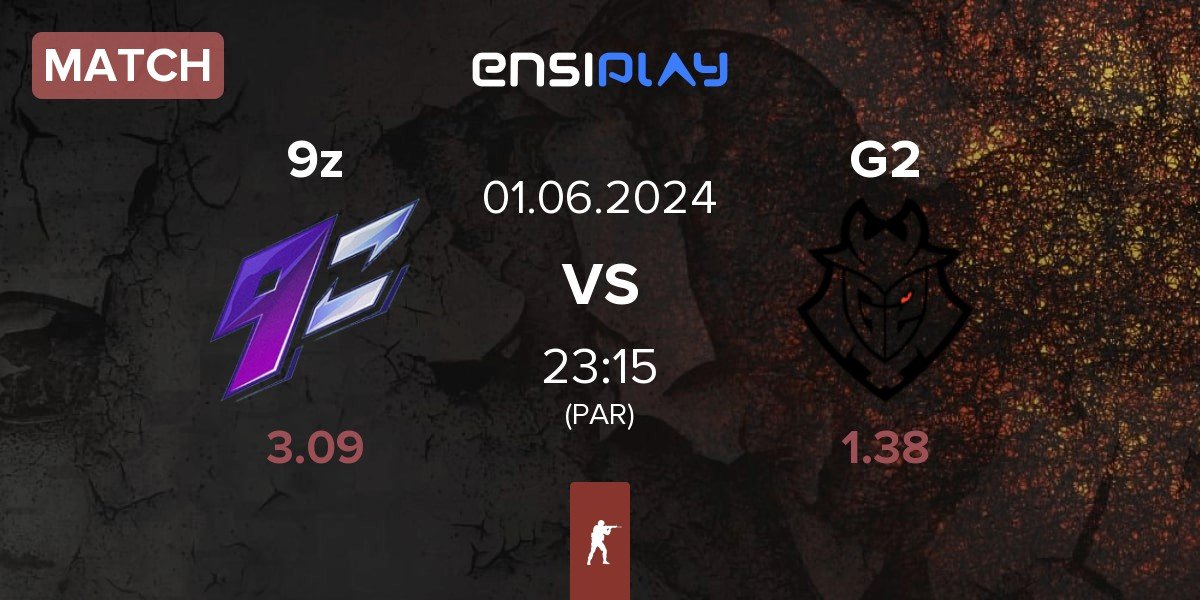 Match 9z Team 9z vs G2 Esports G2 | 01.06