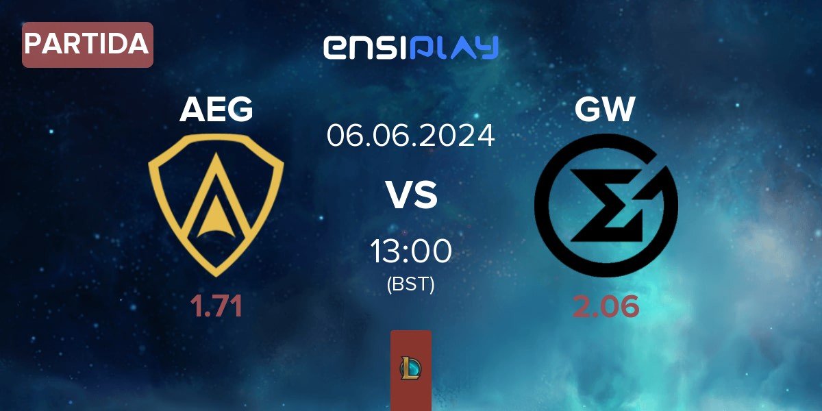 Partida Aegis AEG vs GameWard GW | 06.06