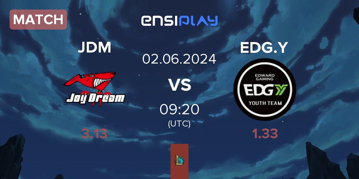 Match Joy Dream JDM vs Edward Gaming Youth Team EDG.Y | 02.06