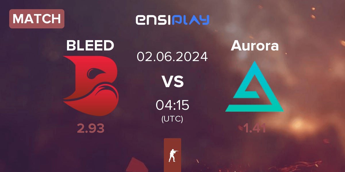 Match BLEED Esports BLEED vs Aurora Gaming Aurora | 02.06