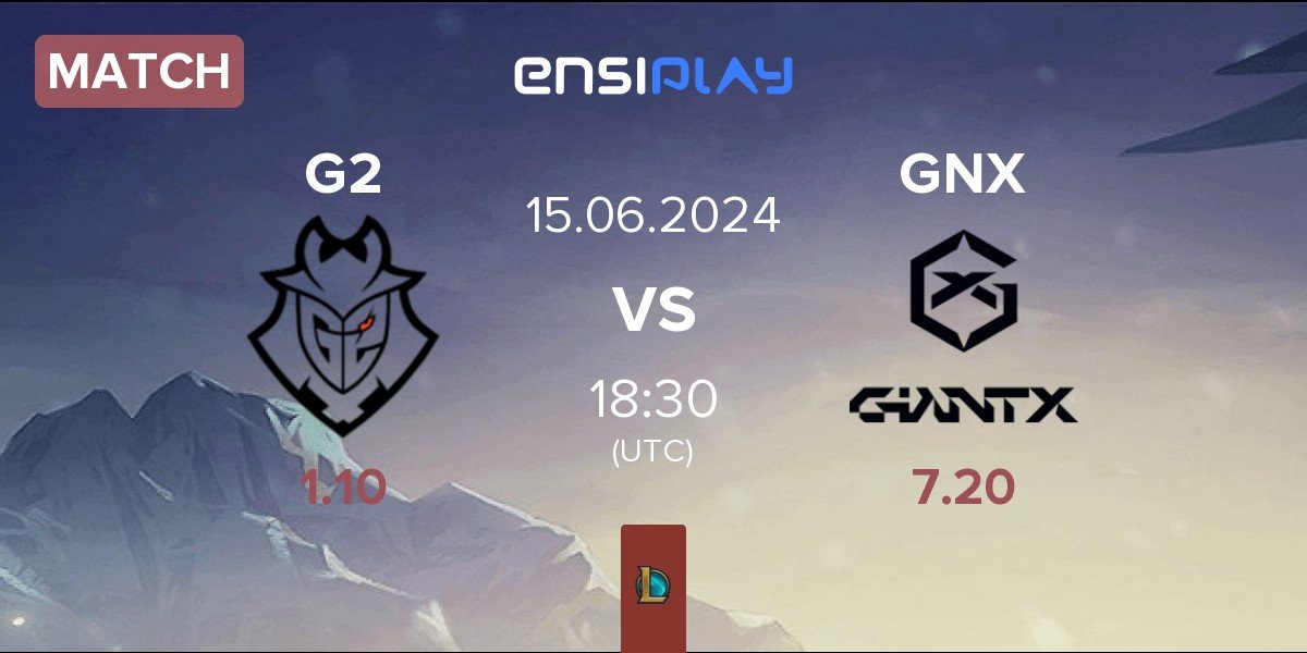 Match G2 Esports G2 vs GIANTX GNX | 15.06