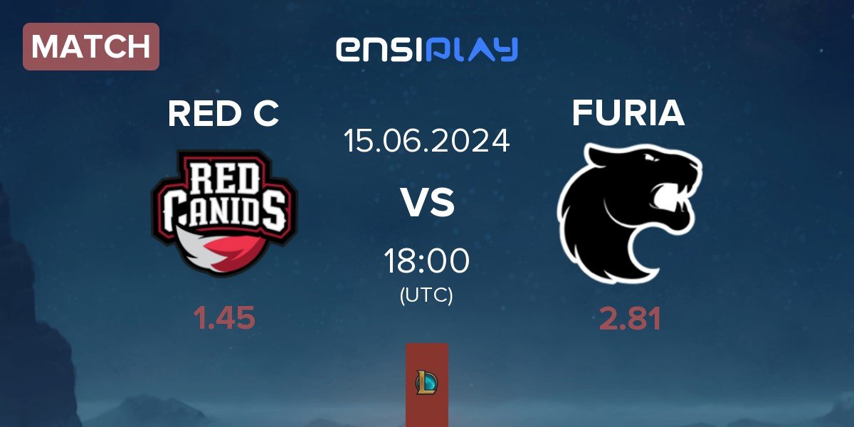 Match RED Canids RED C vs FURIA Esports FURIA | 15.06