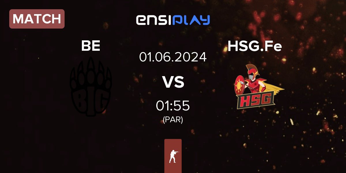 Match BIG EQUIPA BE vs HSG Fe HSG.Fe | 01.06