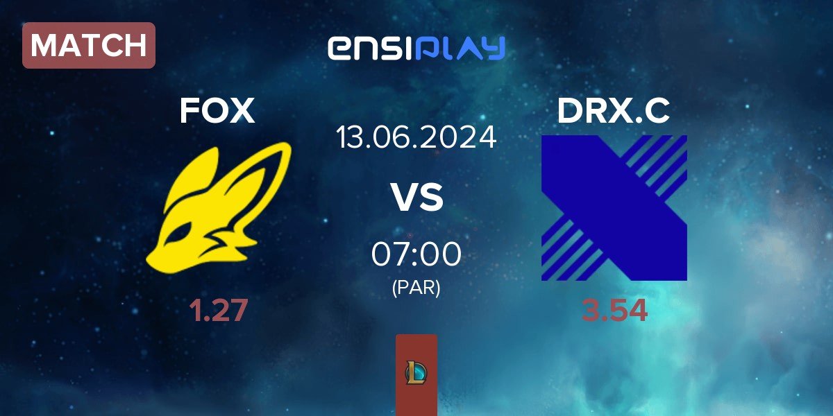 Match BNK FearX Youth FOX vs DRX Challengers DRX.C | 13.06
