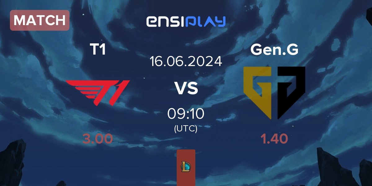 Match T1 vs Gen.G Esports Gen.G | 16.06