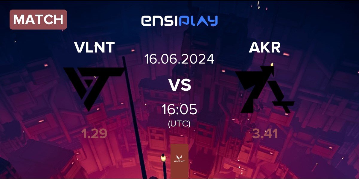 Match Valiant VLNT vs Akroma AKR | 16.06