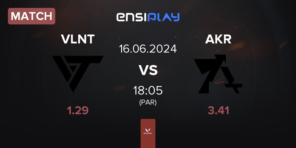 Match Valiant VLNT vs Akroma AKR | 16.06