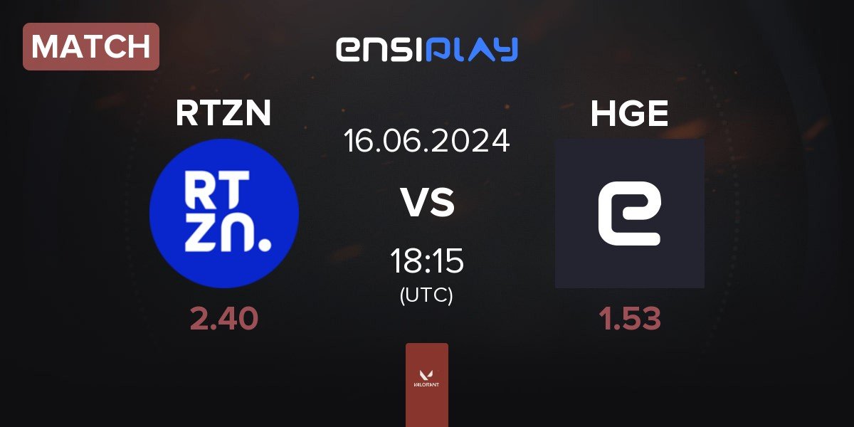 Match RTZN vs Happy Game Esport HGE | 16.06