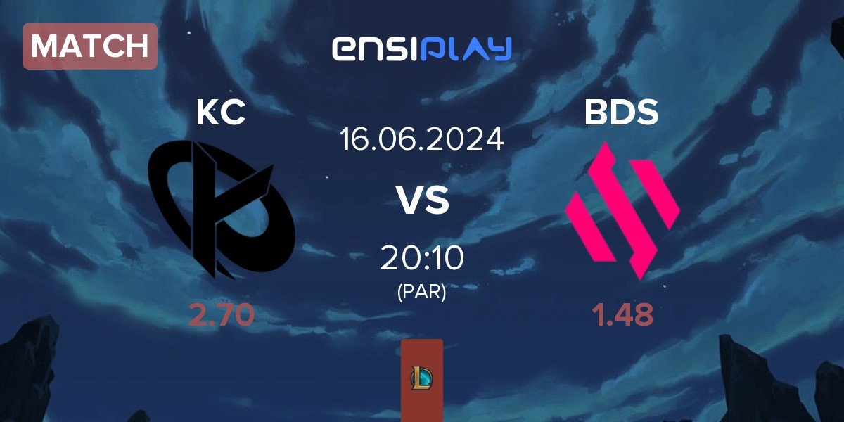 Match Karmine Corp KC vs Team BDS BDS | 16.06