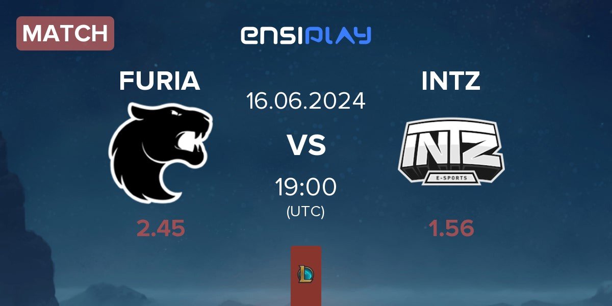 Match FURIA Esports FURIA vs INTZ | 16.06