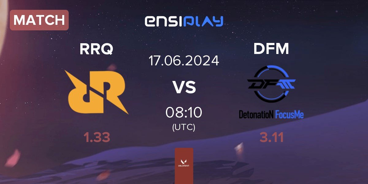 Match Rex Regum Qeon RRQ vs DetonatioN FocusMe DFM | 17.06