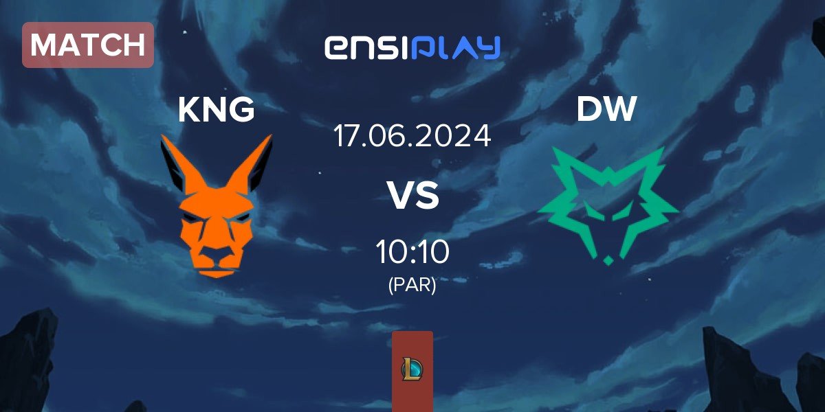Match Kanga Esports KNG vs Dire Wolves DW | 17.06