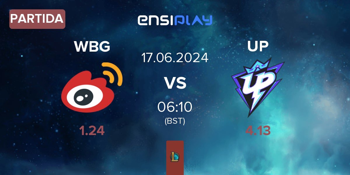 Partida Weibo Gaming WBG vs Ultra Prime UP | 17.06