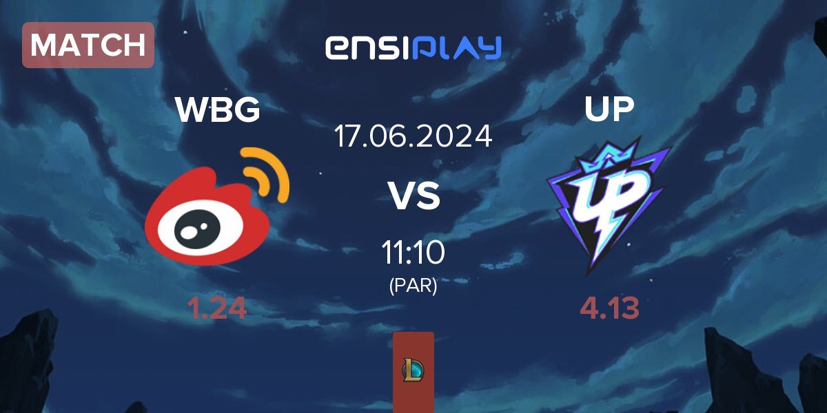 Match Weibo Gaming WBG vs Ultra Prime UP | 17.06