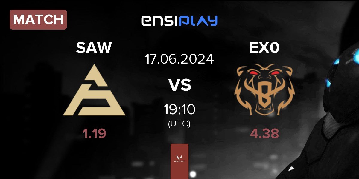 Match SAW vs Ex0Tik Gaming EX0 | 17.06