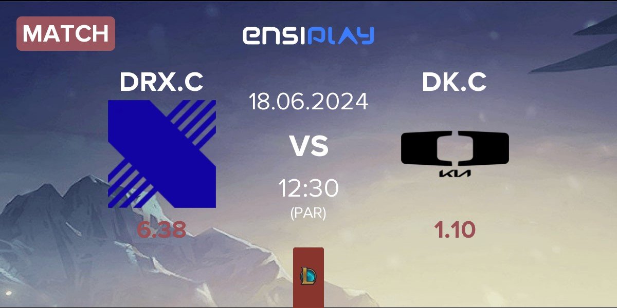 Match DRX Challengers DRX.C vs Dplus KIA Challengers DK.C | 18.06