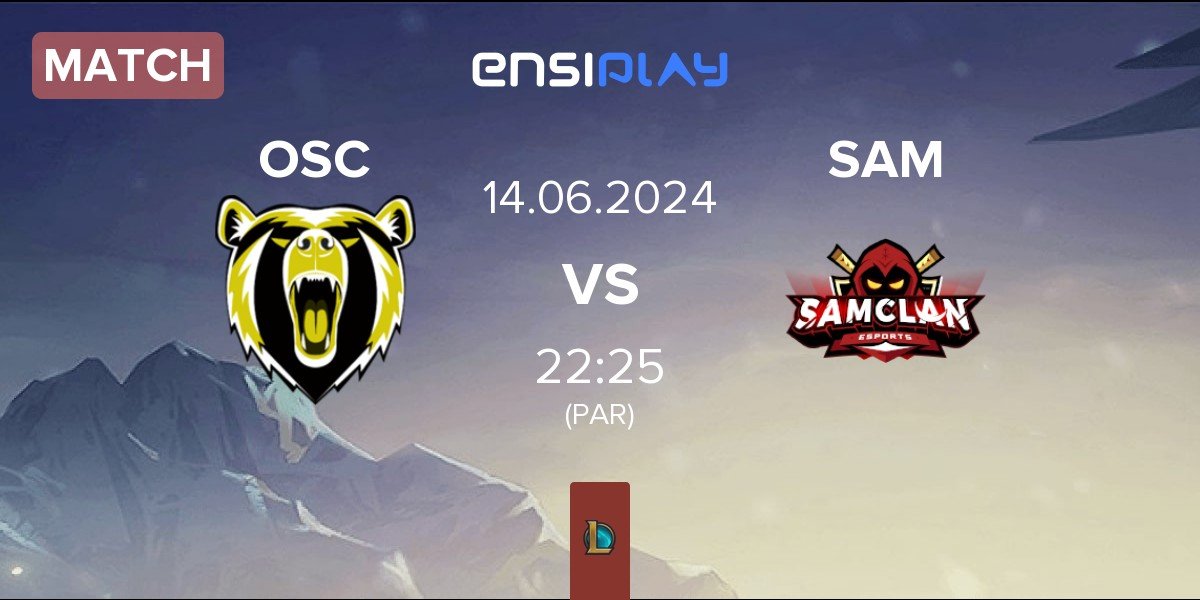 Match Odivelas Sports Club OSC vs SAMCLAN Esports Club SAM | 14.06