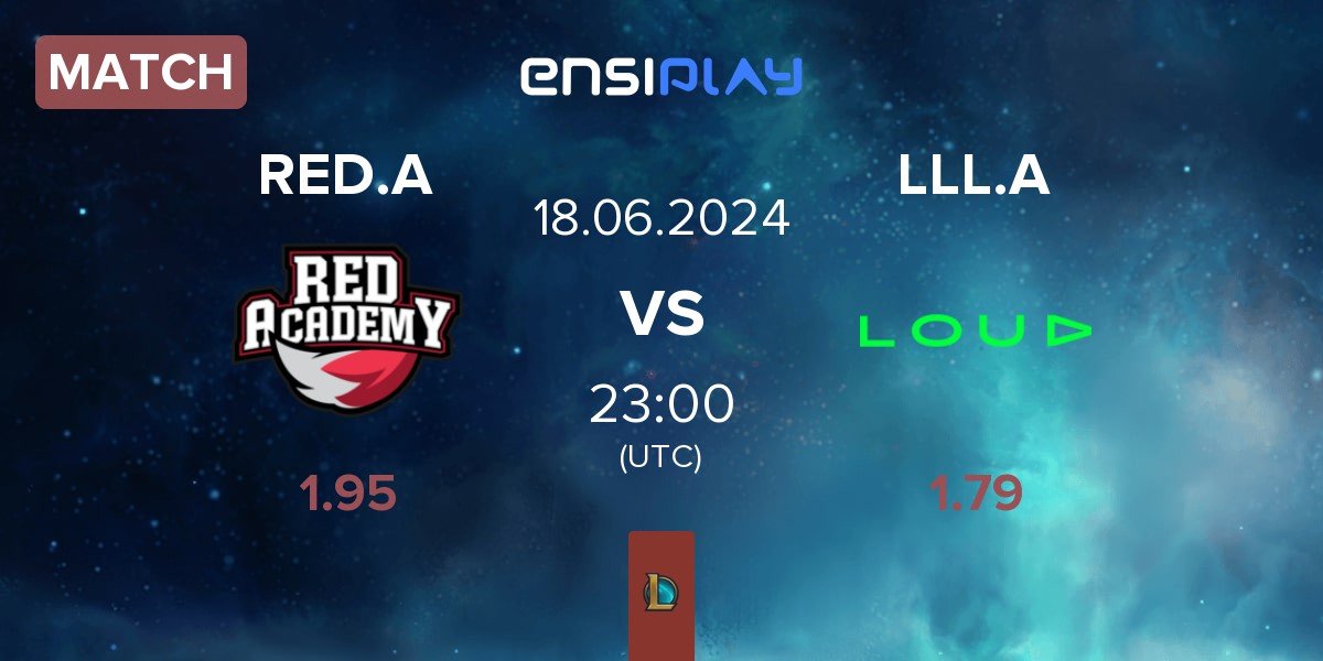 Match RED Academy RED.A vs LOUD Academy LLL.A | 18.06