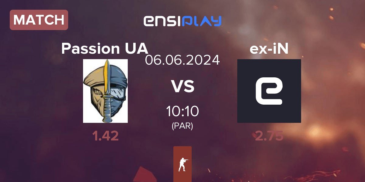 Match Passion UA vs ex-iNation ex-iN | 06.06