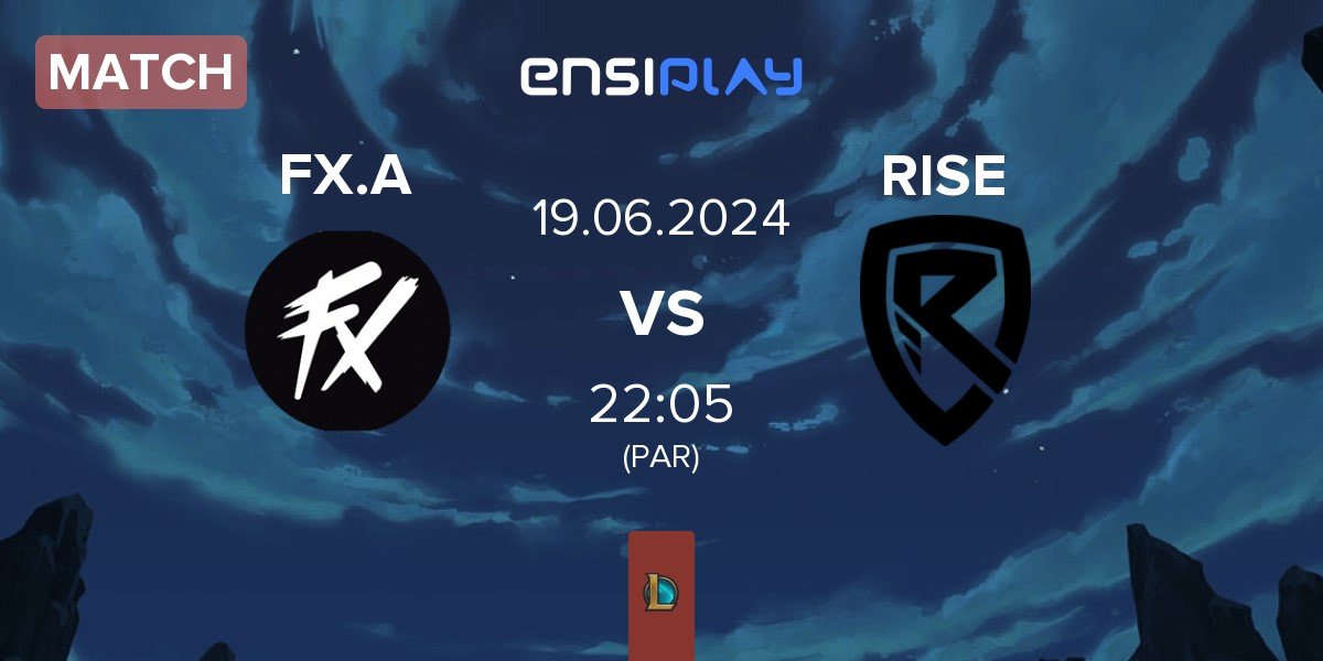 Match Fluxo Academy FX.A vs Rise Gaming RISE | 19.06