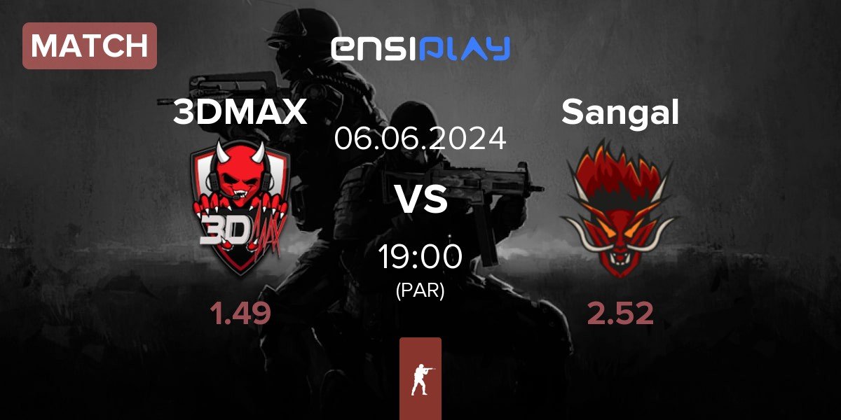 Match 3DMAX vs Sangal Esports Sangal | 06.06