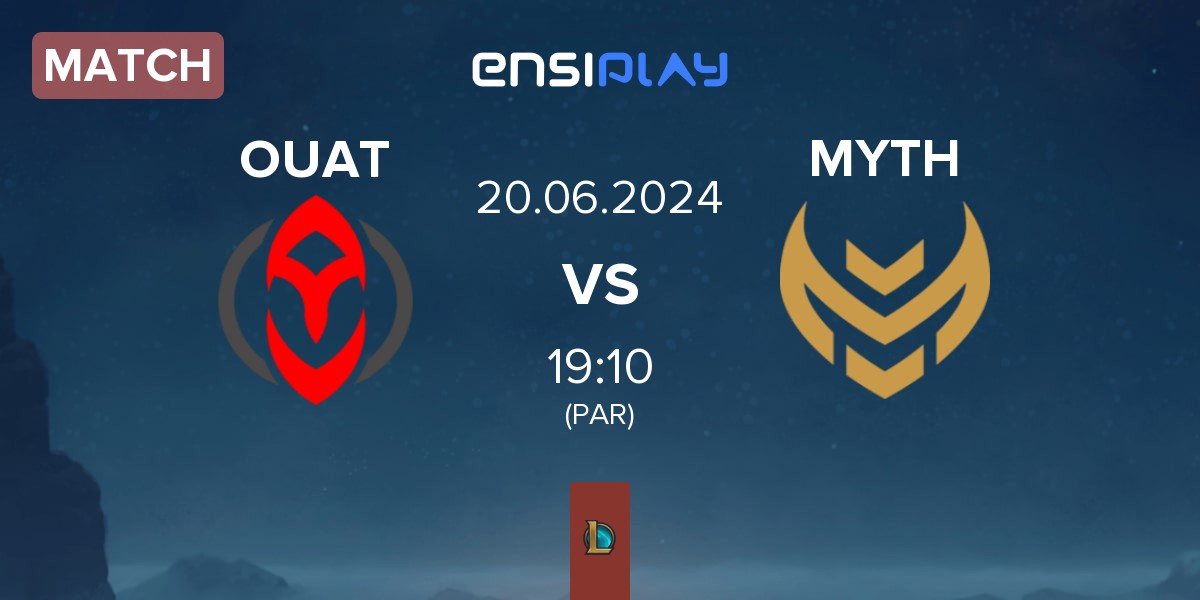 Match Once Upon A Team OUAT vs Myth Esports MYTH | 20.06