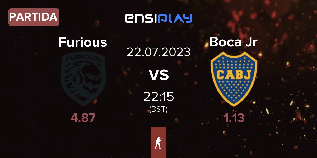 Partida Furious Gaming Furious vs Boca Juniors Boca Jr | 22.07