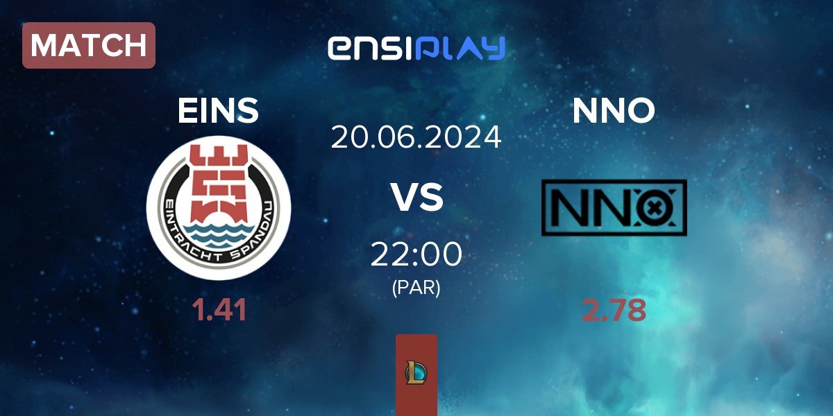 Match Eintracht Spandau EINS vs NNO Prime NNO | 20.06