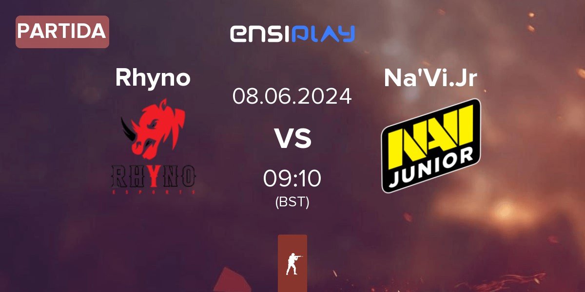 Partida Rhyno Esports Rhyno vs Natus Vincere Junior Na'Vi.Jr | 08.06
