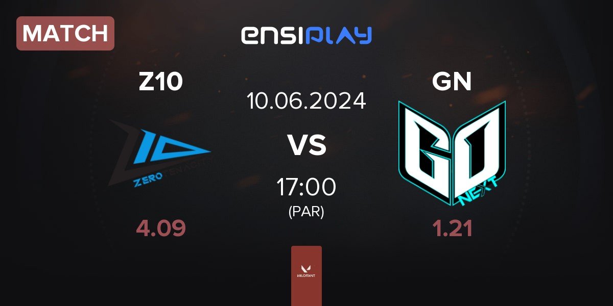 Match Zero Tenacity Z10 vs GoNext Esports GN | 10.06