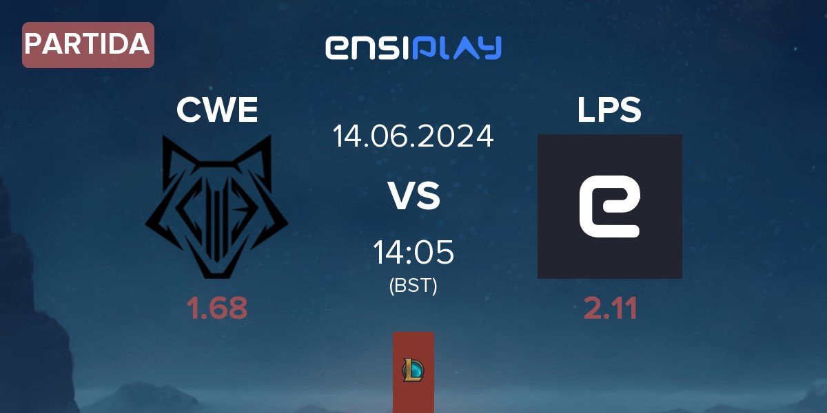 Partida Cyber Wolves CWE vs Lupus Esports LPS | 14.06