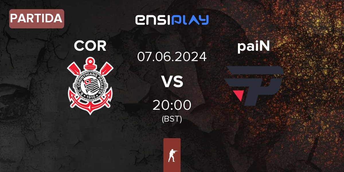 Partida Corinthians COR vs paiN Gaming paiN | 07.06