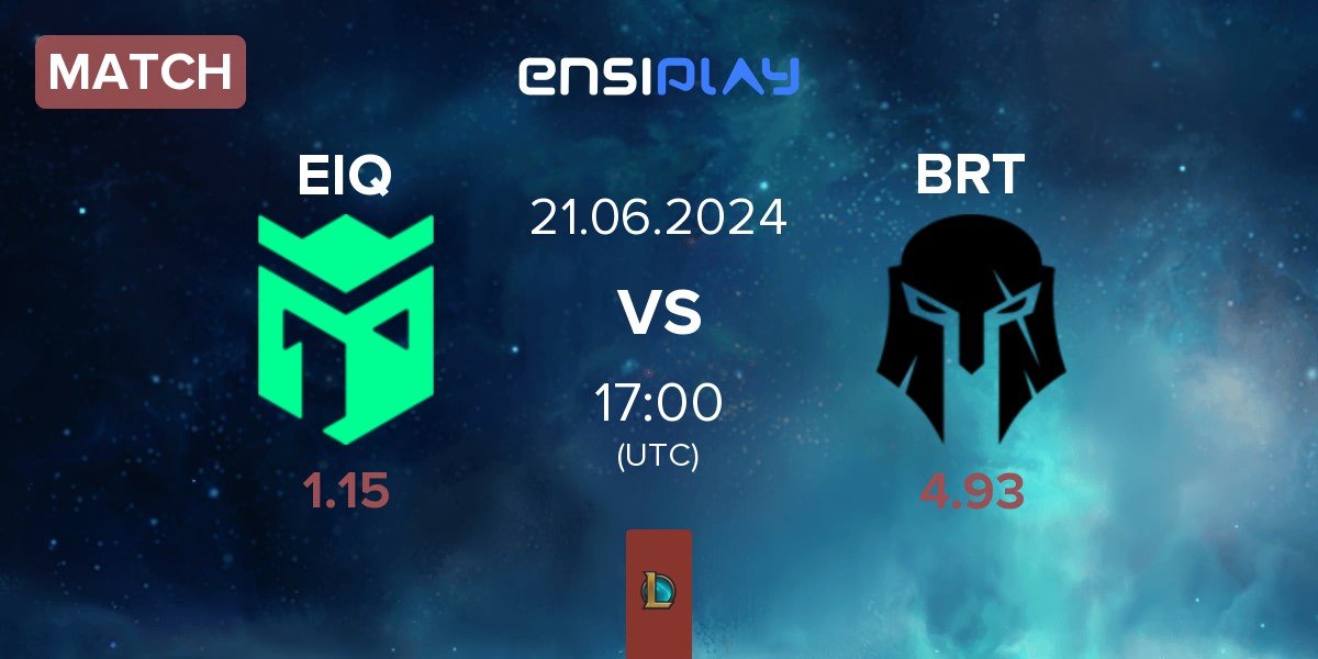 Match Entropiq EIQ vs Team Brute BRT | 21.06
