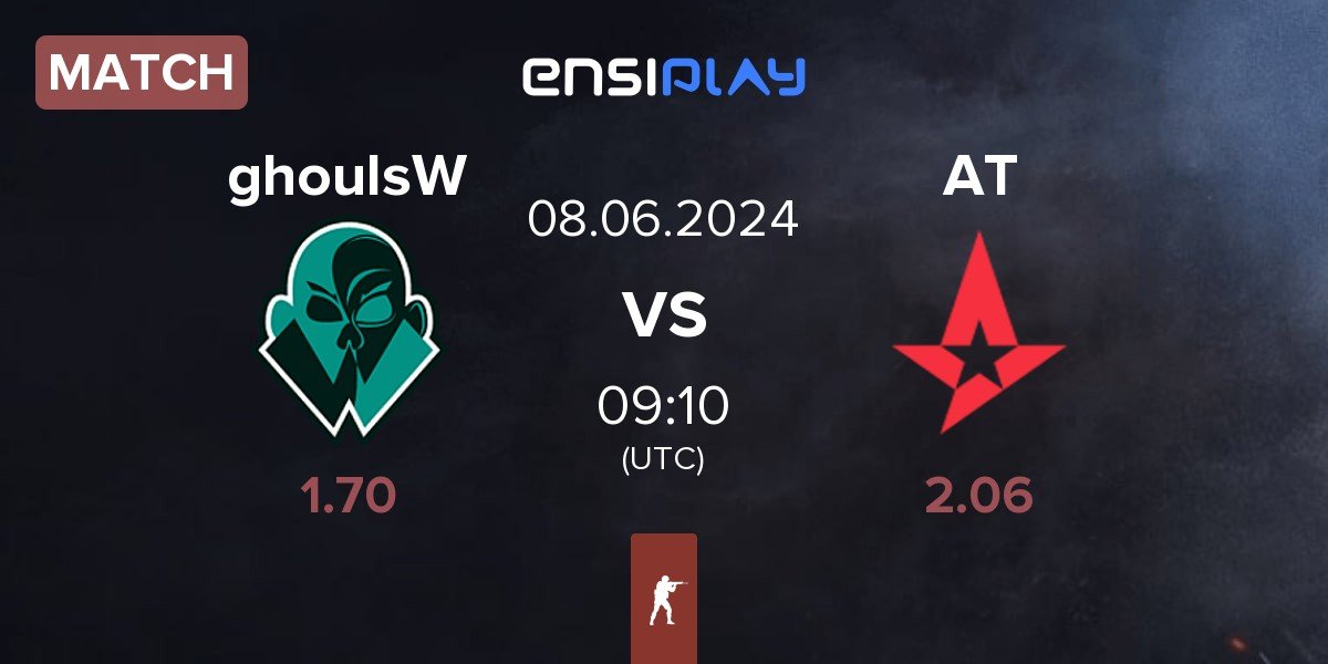 Match ghoulsW vs Astralis Talent AT | 08.06