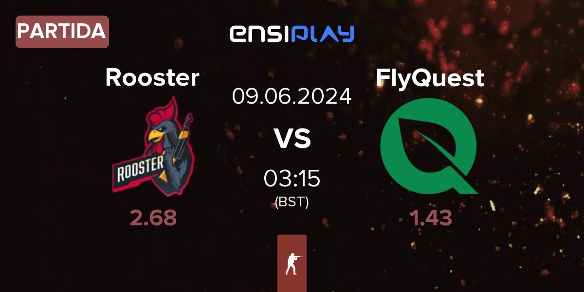 Partida Rooster vs FlyQuest | 09.06
