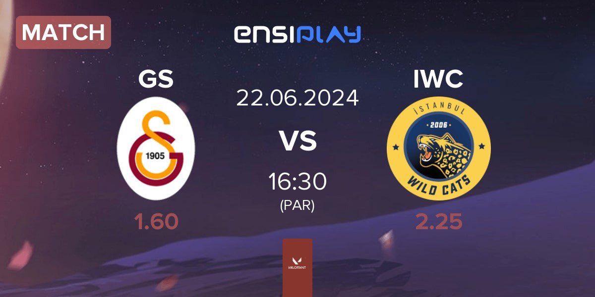 Match Galatasaray Esports GS vs Istanbul Wildcats IWC | 22.06