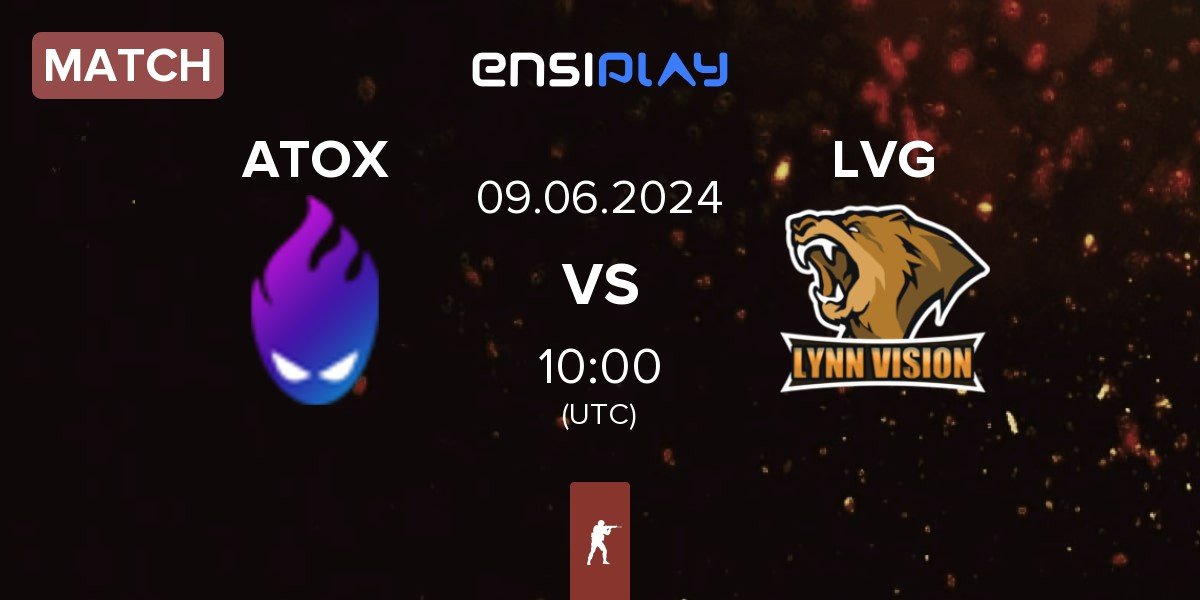 Match ATOX vs Lynn Vision Gaming LVG | 09.06