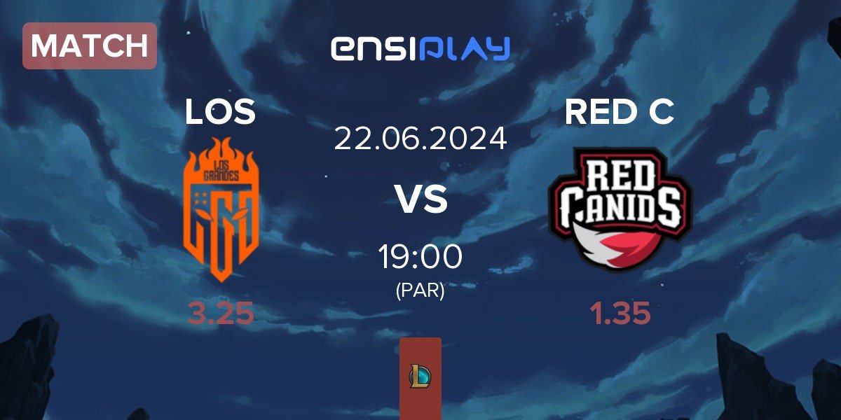 Match Los Grandes LOS vs RED Canids RED C | 22.06