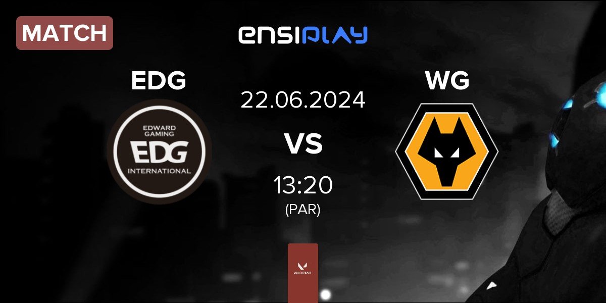 Match Edward Gaming EDG vs Wolves Esports WG | 22.06