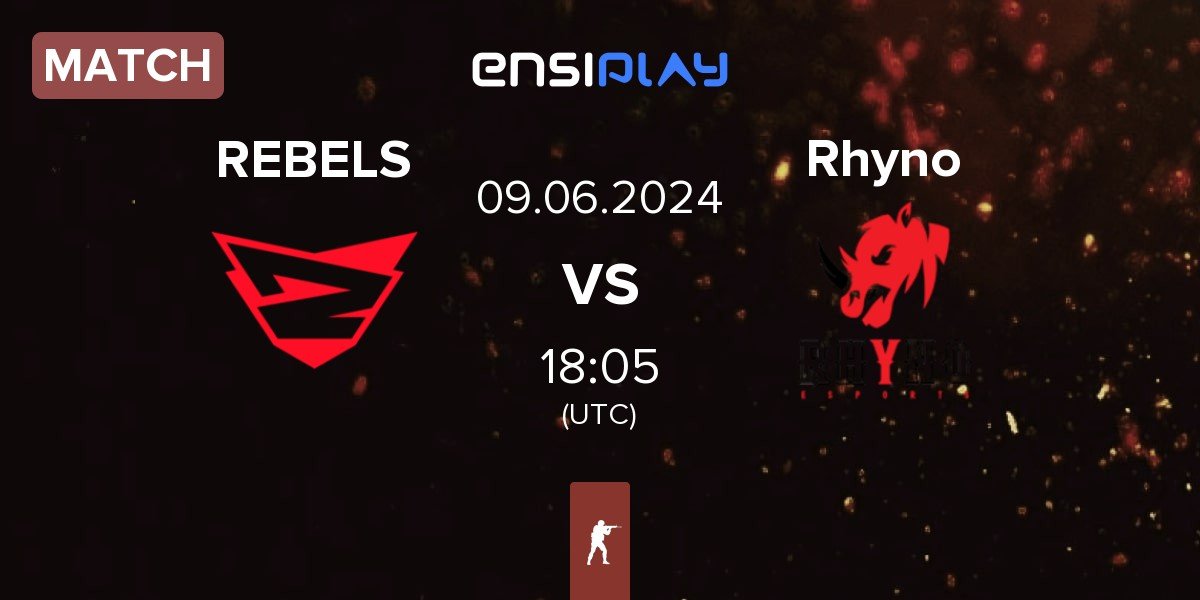 Match Rebels Gaming REBELS vs Rhyno Esports Rhyno | 09.06