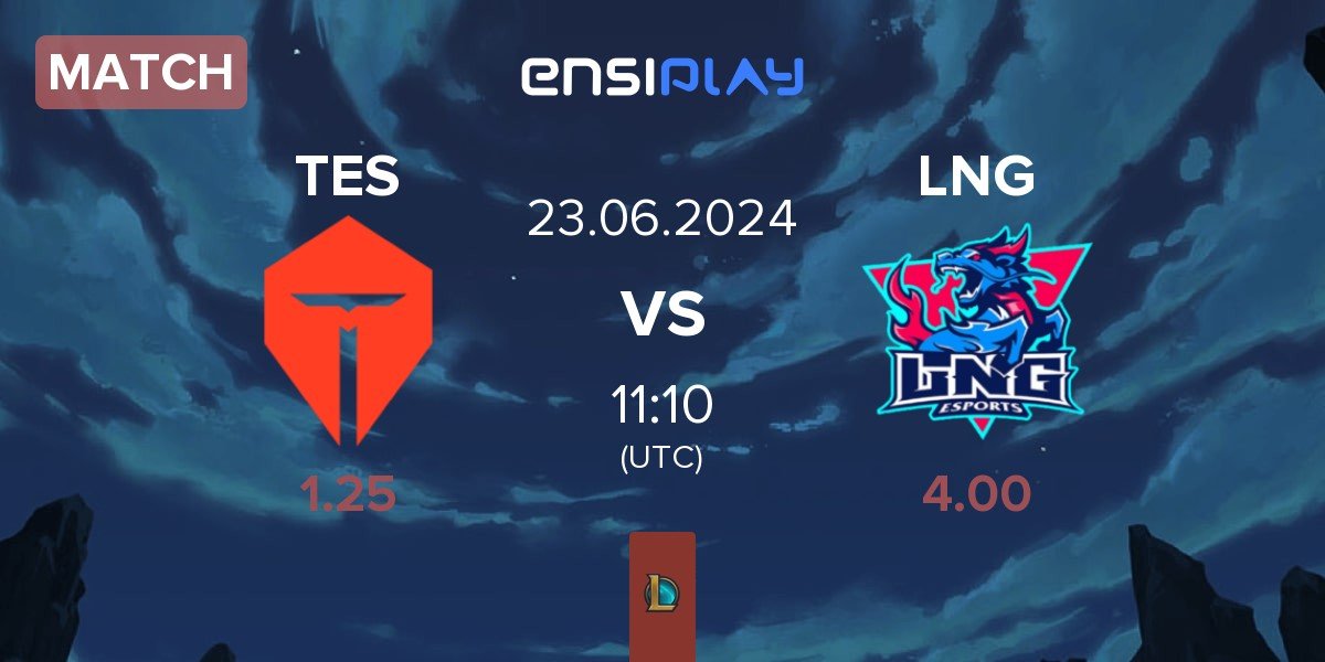 Match TOP Esports TES vs LNG Esports LNG | 23.06