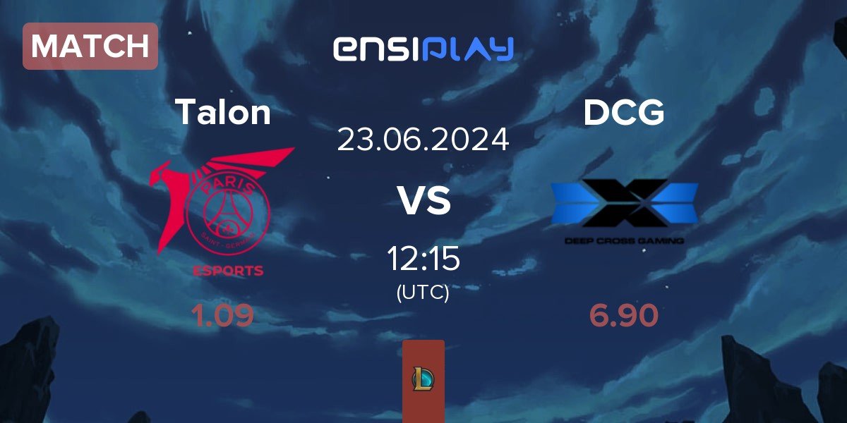 Match PSG Talon Talon vs Deep Cross Gaming DCG | 23.06