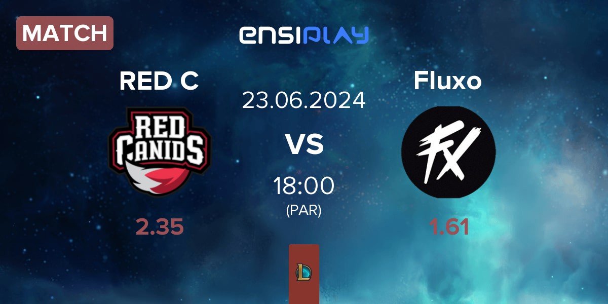 Match RED Canids RED C vs Fluxo | 23.06