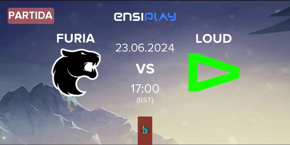 Partida FURIA Esports FURIA vs LOUD | 23.06